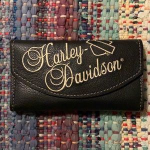 Leather Harley Davidson wallet